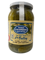 ולי מלפפונים גדולים בחומץ 860 גרם