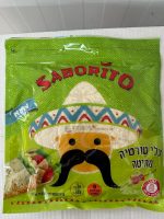 עלי טורטיה מקמח לבן 20 ס"מ 360 גרם