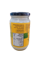 ⁦שמן קוקוס אורגני בכבישה קרה לא מזוכך (330 מ"ל)⁩ – תמונה ⁦2⁩