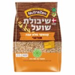 קוואקר מלא שיבולת שועל עבה אורגני (500 גרם)