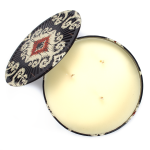 נר שעווה סדרת וינטג 700 גרם - ורדים