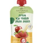 מחית פרי טבעית ללא ת. סוכר (90 גרם) לפי מלאי קיים