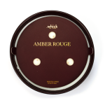 ⁦נר שעווה סדרת הבשמים 620 גרם - אמבר רוג'⁩ – תמונה ⁦2⁩