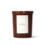 ⁦נר שעווה סדרת סויה 454 גרם - פטצולי אמבר טבעוני⁩ – תמונה ⁦5⁩