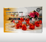 סט 6 כוסות מאג עם קש