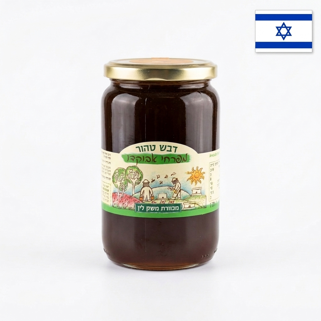 emilia-ai-studio-29f80aa3408c-2977452 דבש פרחי אבוקדו 1 ק"ג – תמונה 1