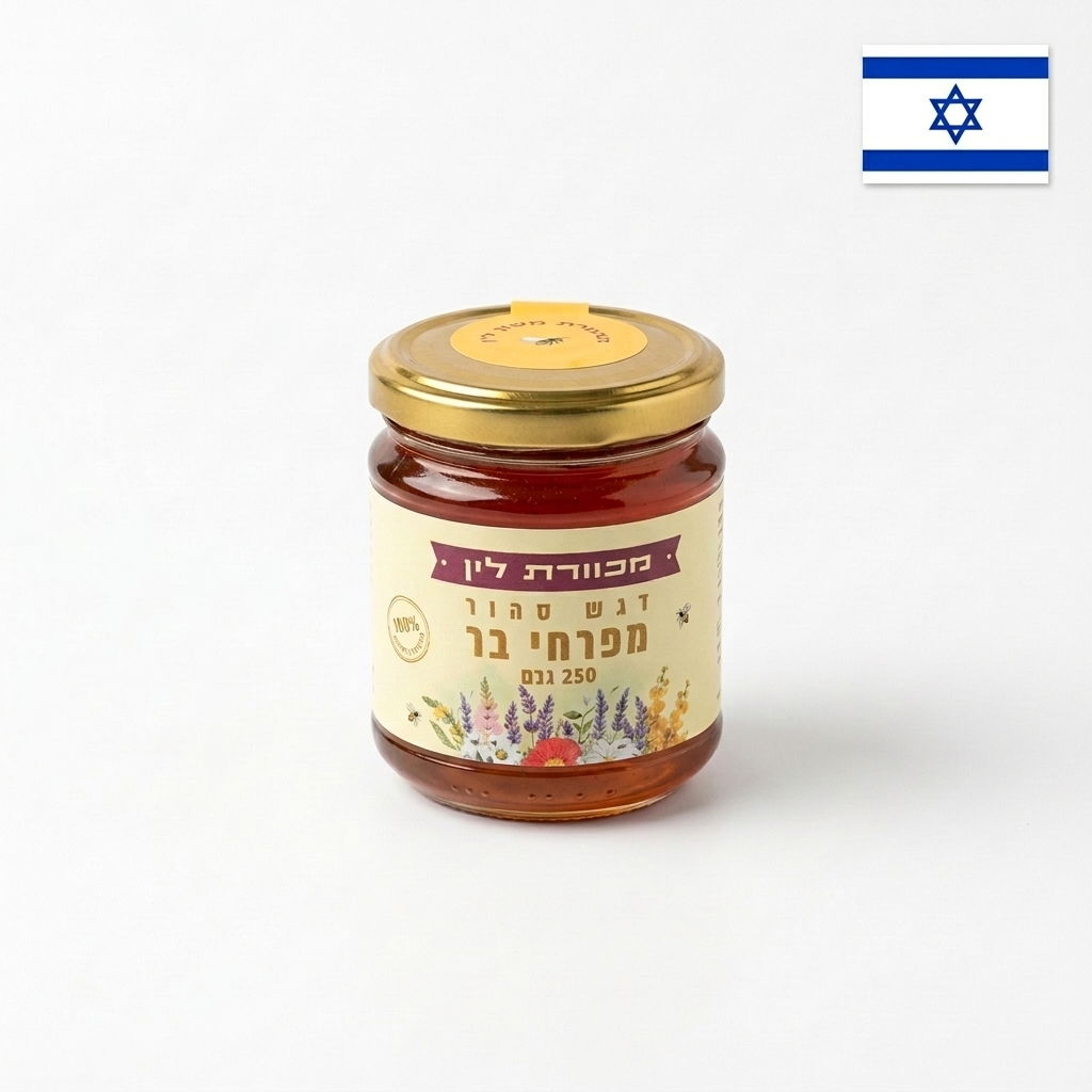 emilia-ai-studio-cc3f5ed81cbd-2983463 (1) דבש פרחי בר 250גרם – תמונה 1