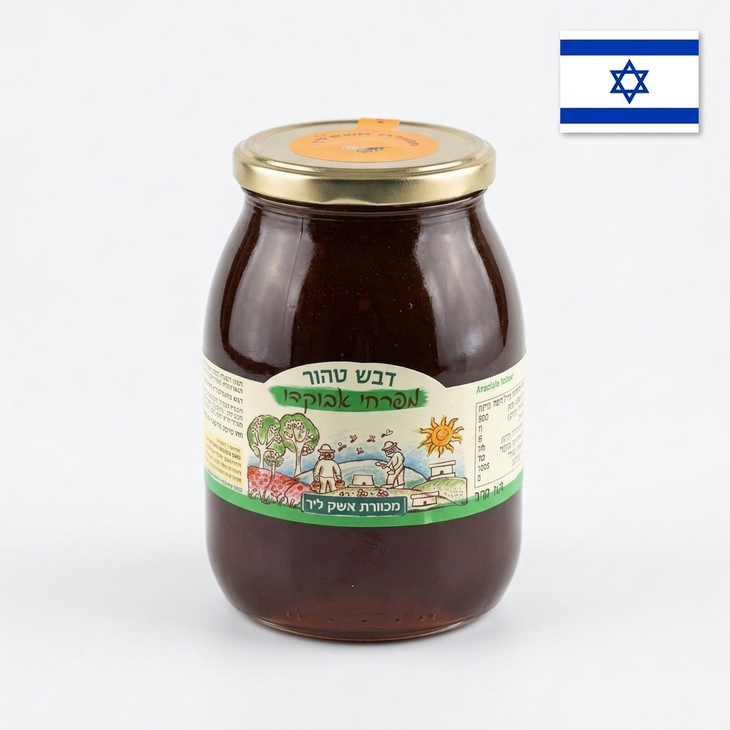 emilia-ai-studio-f2c7e4f597aa-2971881 דבש פרחי אבוקדו 1.5 ק"ג – תמונה 1